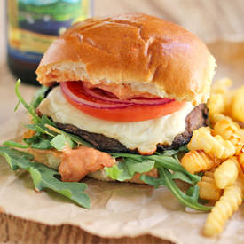 Portobello Mushroom Burgers