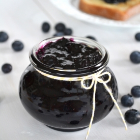 Easy Two Ingredient Blueberry Jam