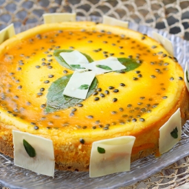 Passion Fruit Chocolate Cake