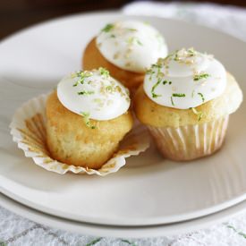 Mini Gin & Tonic Cupcakes