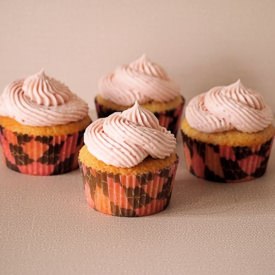 Almond Strawberry Cupcakes