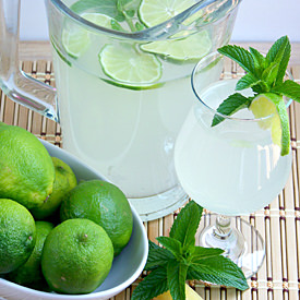 Lime Ginger Mint Cooler