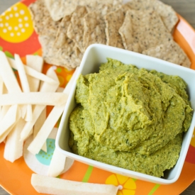 Cilantro Jalapeno Hummus