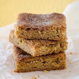 Snickerdoodle Blondies