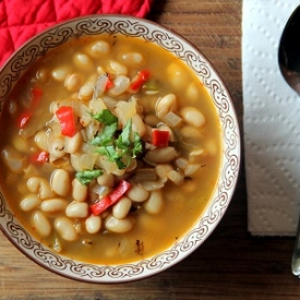 Spicy White Bean Soup