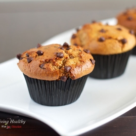 Flourless Chocolate Chip Muffins