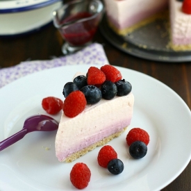 Triple Berry Cheesecake