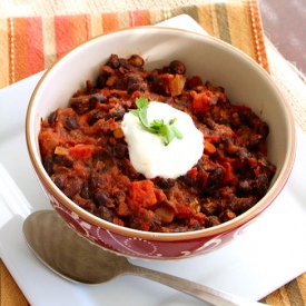 Mexican Black Bean Chilli