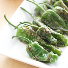 Pan-Fried Padron Peppers