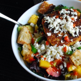 Crab Cake Salad