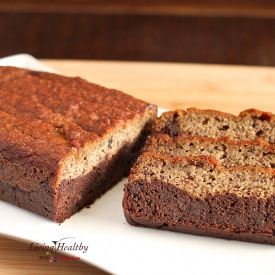 Black Bottom Banana Bread