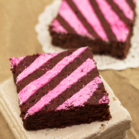 Decadent Decorated Brownies