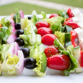 Greek Salad Skewers