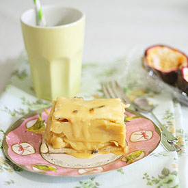 Vanilla Bean Custard Slice