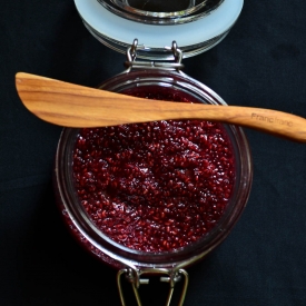 Raspberry Rose Chia Seed Jam