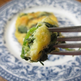 Mozzarella, Spinach and Egg Bake