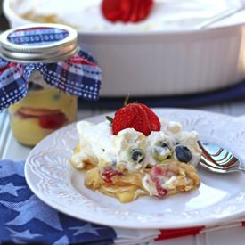 Berry Icebox Cake