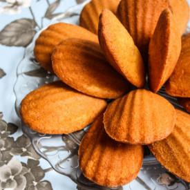 Honey and Vanilla Madeleines