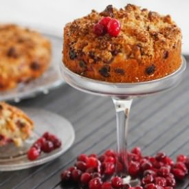 Cranberry Orange Pecan Cake