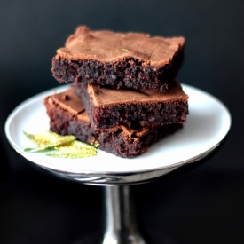 Mojito Brownies