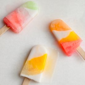 Color Blocked Cocktail Popsicles