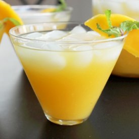 Mango Ginger Green Iced Tea