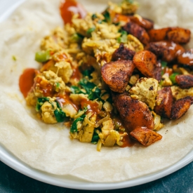 Tandoori Tofu Scramble