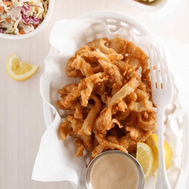 Deep-Fried Razor Clam Strips