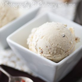 Saffron and Pistachio Ice Cream