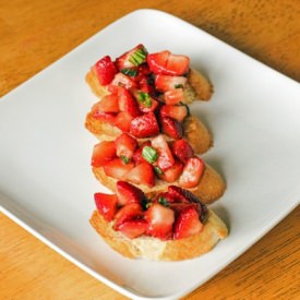 Strawberry Bruschetta