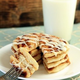 Cinnamon Roll Pancakes