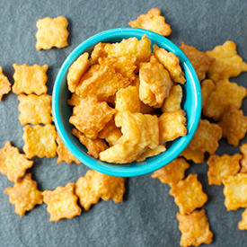 Homemade Cheez-Its