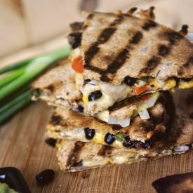 Grilled Chicken Quesadillas