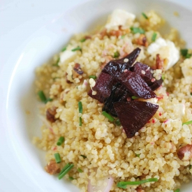 Quinoa with Roasted Beets