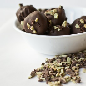 Peppermint Patties Tornado Truffles