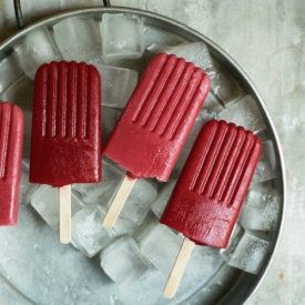 Strawberry Ice Pops