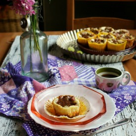 Mini Cheesecakes with Gooseberries