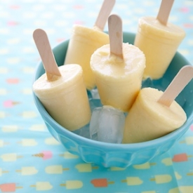 Orange Creamsicle Smoothie Pops