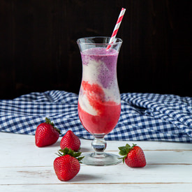 Red White and Blueberry Smoothie