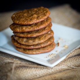 Almond Butter Banana Cookies