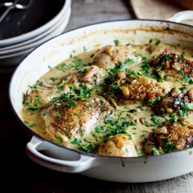 Nigel Slater’s Coq au Riesling