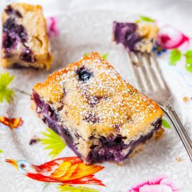 Blueberry Muffin Pancakes Cake