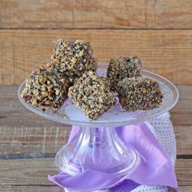 Walnut Lamingtons