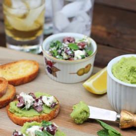 Fava Bean Crostini