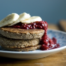 Buckwheat and Hazelnut Pancakes