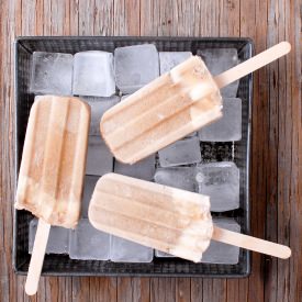 Root Beer Float Popsicles