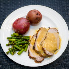 Maple-Mustard Pork Tenderloin