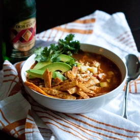 The Best Chicken Tortilla Soup