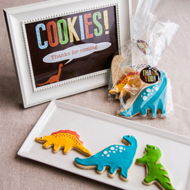 Dinosaur Sugar Cookies