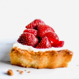 Tart with Strawberries